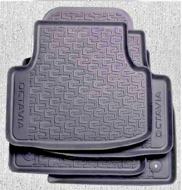 Genuine Skoda Octavia III Rubber mats  5E2061550 (MK3 RHD ONLY) - Image 1 of 1