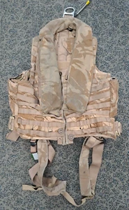 Chaleco Capaz Armadura Salvavidas RAF Desert DPM MK60 RARO Original Talla 3 - Imagen 1 de 4