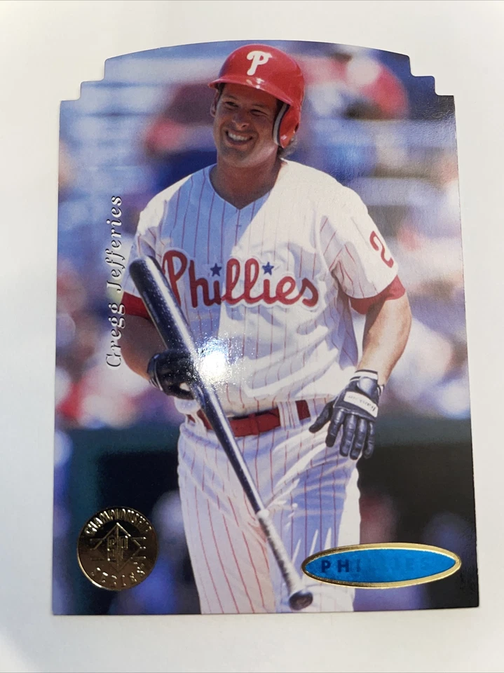 Gregg Jefferies 75 Upper Deck SC150 - Image 1 of 2
