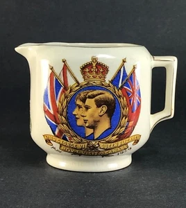 1939 King George VI & Queen Elizabeth Royal Visit To Canada Lancasters Milchkännchen  - Bild 1 von 7