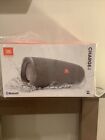 Brand New Factory Sealed JBL Charge4 Bluetooth Portable Speaker Gray