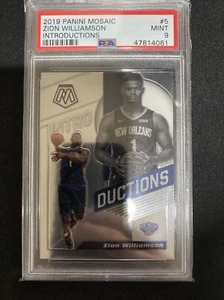 2019 Mosaic Zion Williamson Introduction PSA 9 - Picture 1 of 2