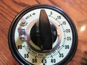 M H Rhodes Mechanical Timer Switch 0-60 timer 125v MarkTime - Picture 1 of 8