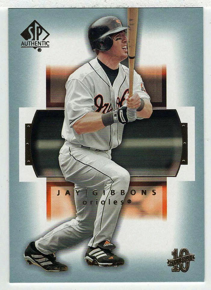 Jay Gibbons - Baltimore Orioles - 2003 Upper Deck SP Authentic Baseball # 18 MT - Image 1 of 1