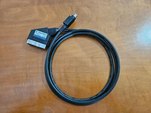 PAL Sega Saturn RGB Scart cable (Europe) - Picture 1 of 6