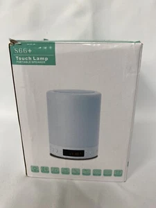 Night Light Bluetooth Speaker, Portable Wireless Speaker LED Touch Control Lamp - Picture 1 of 6