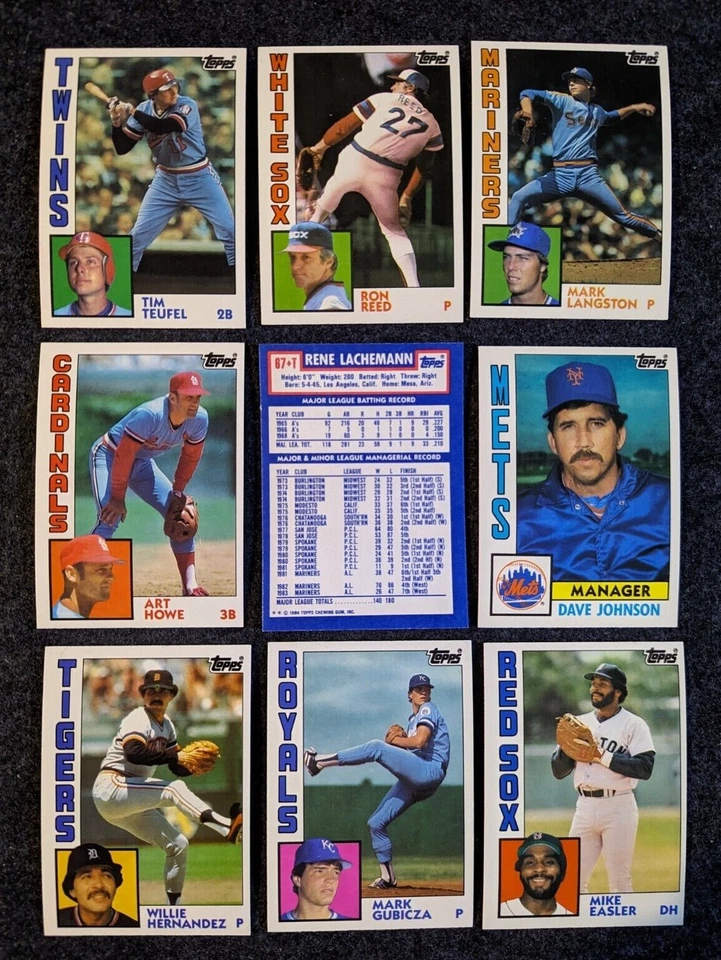 1984 Topps Traded Baseball Cards -- You Pick to Complete Your Set - Image 1 of 1