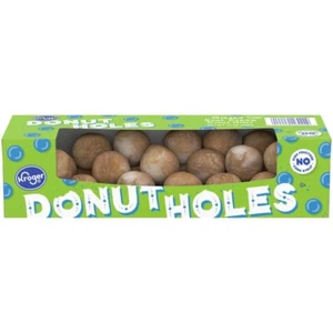Kroger Glazed Sour Cream Donut Holes 14 oz Box - Picture 1 of 2