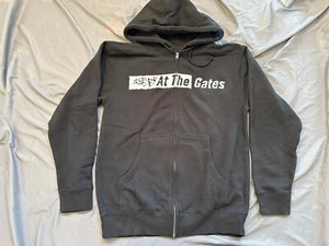 At The Gates matanza del alma Sm cremallera sudadera con capucha oficial Death Metal Gotemburgo - Imagen 1 de 3