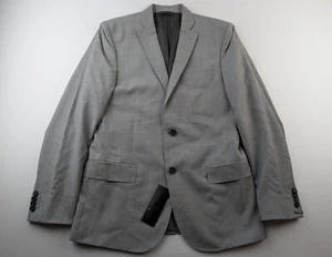 NEW J Lindeberg Hooper Dressed Wool Slim Fit Angelico Suit Jacket Men US 40 Gray - Picture 1 of 13