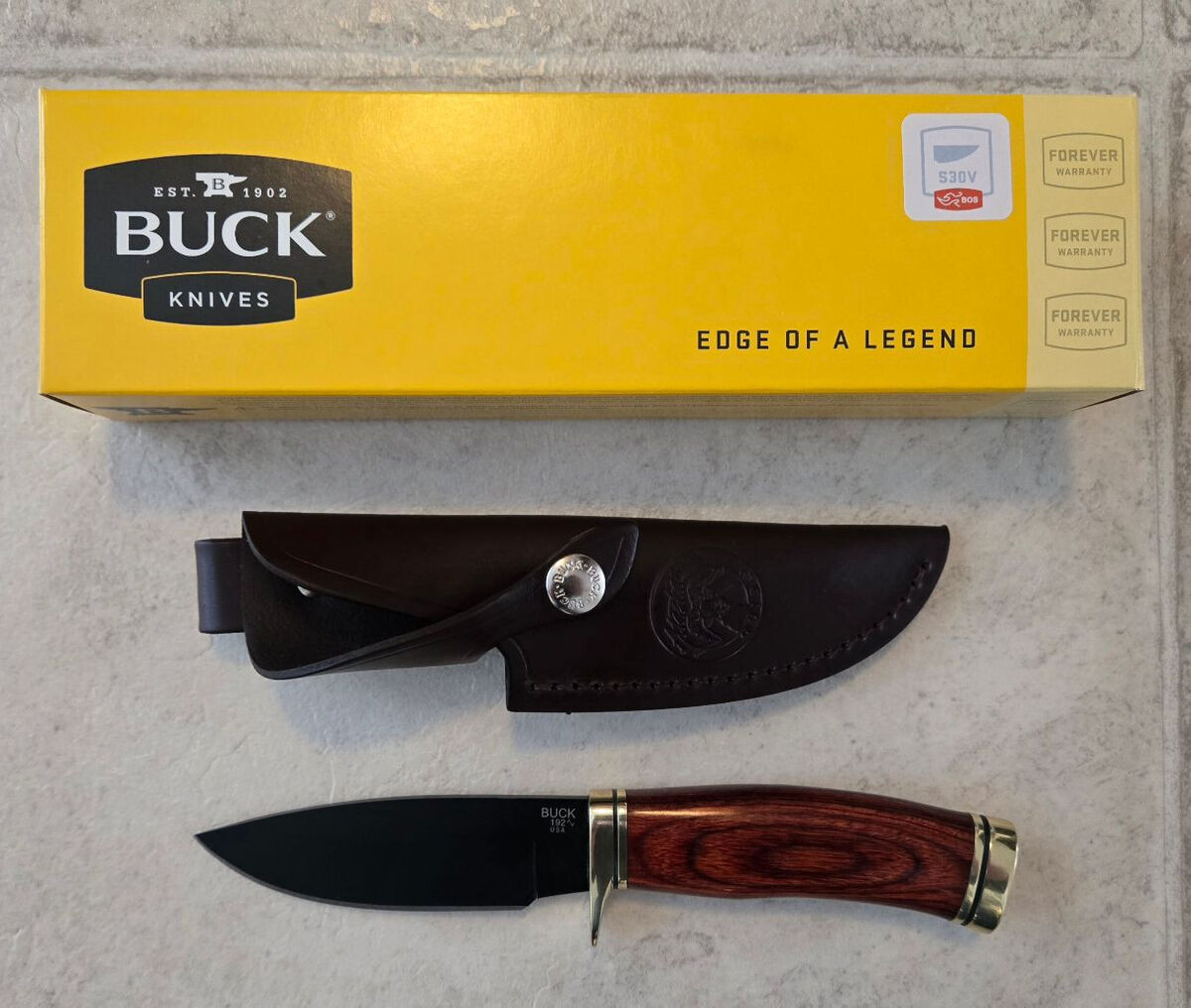 Buck Knives Drop Point Collectible Modern Fixed Blade Knives Buck Knives Drop Point Collectible Modern Fixed Blade Knives