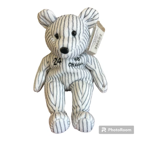 Tino Martinez 1998 New York Yankees Championship Salvinos Bamm Beanos Bear Cover