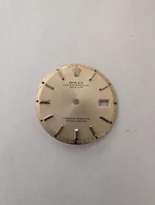 ROLEX OP DATEJUST DIAL FOR 36mm 1601 FOR PARTS OR REPAIRS-FAIR CONDITION - Picture 1 of 2