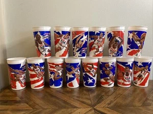 1994 McDonald’s USA Basketball Dream Team 2 Cups (x14) - Complete Set +1 - Picture 1 of 20