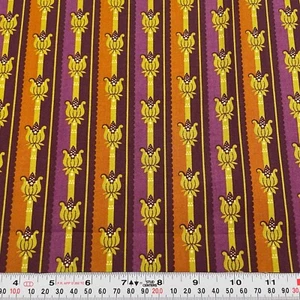 Feathers & Fancy by Dianna LaFerry Benartex Cotton Fabric Remnant 9" x 44" - Picture 1 of 2