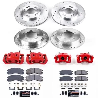 PowerStop Disc Brake Kit - Front and Rear - Eagle Talon 1995-1997, Fits Mitsubis - Image 1 of 4