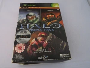 Halo triple pack XBOX versión pal Reino Unido entrega rastreada + garantía extendida - Imagen 1 de 10
