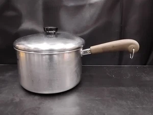 Revere Ware 4 QT Sauce Pan Stainless Steel with Lid  - Picture 1 of 6