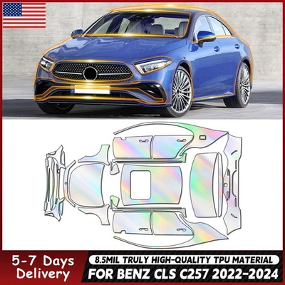 For Mercedes-Benz CLS C257 2022-UP Full Car Precut Paint Protection Film PPF TPU - Image 1 of 4