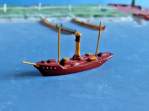 Wiking Metall Modell 616 a 2.2 - 1 : 1250 Feuerschiff Lampenturm Mattrot - Bild 1 von 4