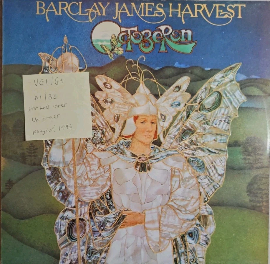 Barclay James Harvest Octoberon Vinyl Record VG+/G+ 2442144 1976  Foto 1 de 2