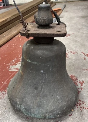 Vintage Locomotive Train Bell Railroad  - Image 1 of 4