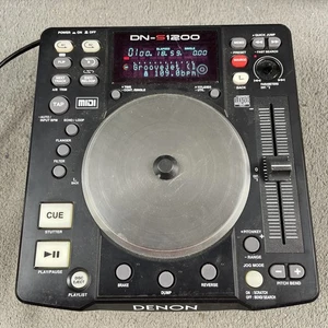 Denon DN-S1200 Portable MP3 CD USB MIDI Controller Turntable Faulty Read - Picture 1 of 8