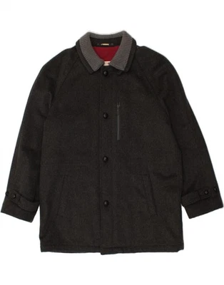MCGREGOR Mens Overcoat UK 38 Medium Grey Wool AY04 - Image 1 of 3