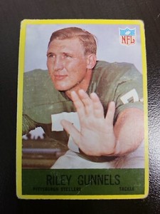 1967 PHILADELPHIA Riley Gunnels card #150.