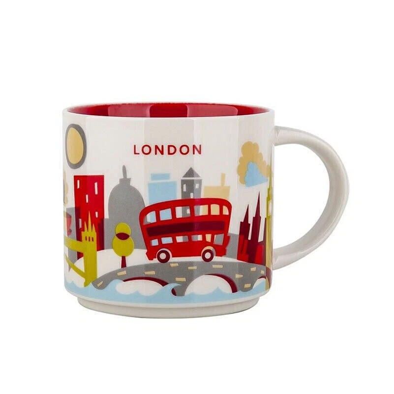Starbucks London City "You Are Here" Collector's Edition Ceramic Coffee Mug - Image 1 of 2