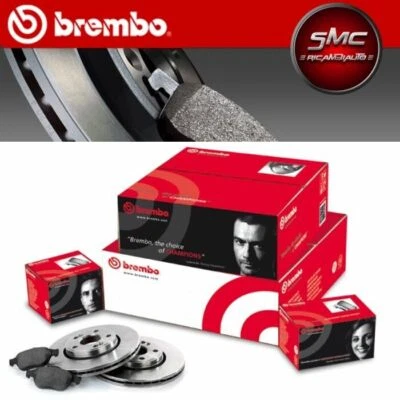 KIT DISCHI + PASTIGLIE FRENO POSTERIORI BREMBO ALFA ROMEO MITO 08-> 955 - Imagen 1 de 4