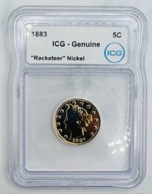 1883 5c Liberty V Nickel ICG - Image 1 of 4
