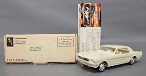 Vintage 1965 Ford Mustang AMT Dealer Promo White & Original Box