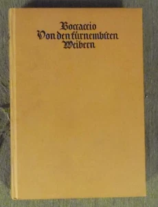 Boccaccio , Von den fürnembsten Weibern , Kiepenheuer , HC , 1924 , Nr 208/350 - Bild 1 von 13