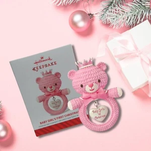 Baby Girl's First Christmas Hallmark Ornament 2014 - Bild 1 von 2