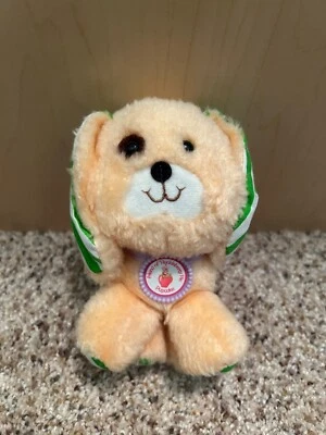 Strawberry Shortcake pequeño 6" Pupcake peluche perro collar RARO de colección 1981 Foto 1 de 4