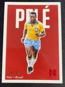 Panini 2017 Nobility Soccer Brazil Base Red 34/199 Pele RARE - Picture 1 of 2