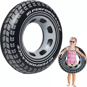 Aufblasbarer Schwimmring MonsterTruck Rad Schwimmreifen Kinder Luftmatratze 50cm - Bild 1 von 9