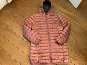 Daunenjacke Mantel Rosa 38 Kaputze Damen leicht - Bild 1 von 4