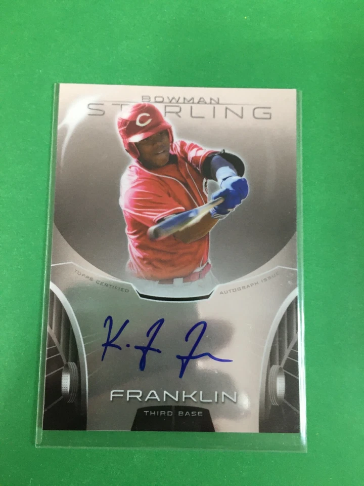 F148,160 2013 Bowman Sterling Prospect Autographs #KF Kevin Franklin REDS - Image 1 of 1