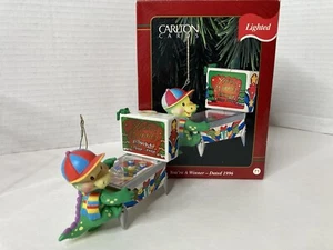 RARE  HTF  1996 Carlton Cards "You're A Winner" Lighted Ornament FREE SHIPPING ! - Picture 1 of 12