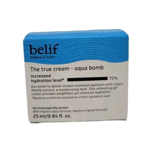 Belif The True Cream Aqua Bomb 0.84oz/25ml TRAVEL Size - Picture 1 of 6