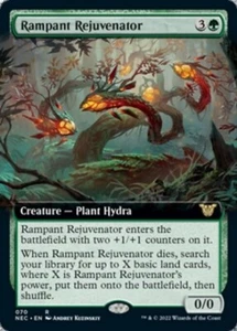 MTG - (Extended Art) RAMPANT REJUVENATOR - Neon Dynasty Commander (R) - Foto 1 di 1