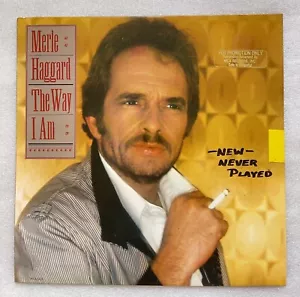 MERLE HAGGARD, THE WAY I AM, Promotional 1980 LP, MCA Records, NEVER PLAYED - Picture 1 of 10