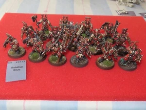 Warhammer Khorne Bloodbound Beautifully Painted Bloodreavers 15 Models GW Army - Picture 1 of 21