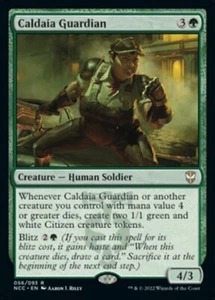CALDAIA GUARDIAN mtg NM-M New Capenna Commander Rare 1 Card - Picture 1 of 1