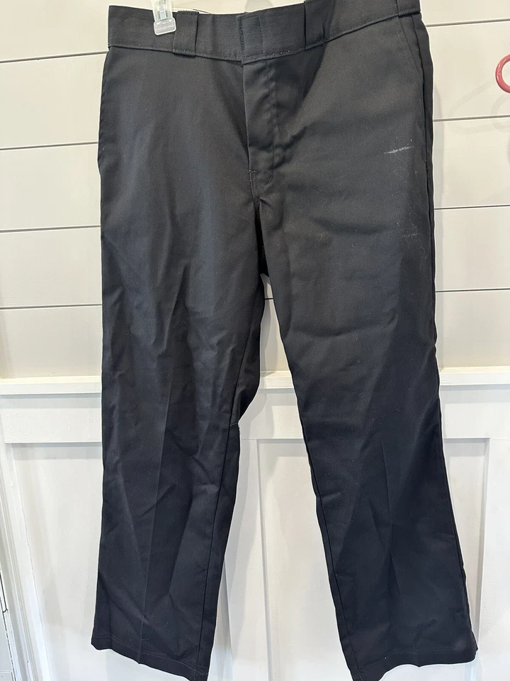 Pantalones de trabajo Dickies para mujer talla 10 azul 874 ajuste original bolsillo cremallera (32x30) nuevos sin etiquetas Foto 1 de 4