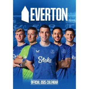 Kalender 2025 Everton FC Monat zur Ansicht A3 Fußballkalender offizielles Produkt - Bild 1 von 7