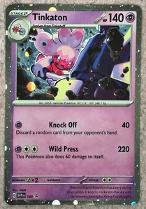 2024 Pokemon TCG Tinkaton 140 Cosmo Holo Scarlet & Violet Promo - Picture 1 of 2