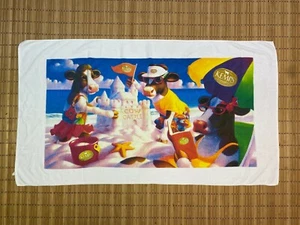 1888 Mills Kemps Dairy Cows Cow Castle Promo Towel - Picture 1 of 2